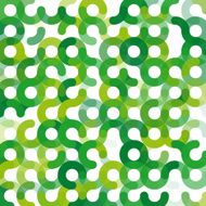 Nature Geometric Circle Pattern Square