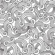 Moving spirals seamless pattern