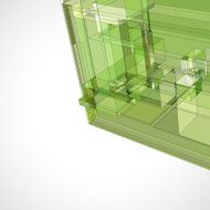 green structure background