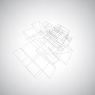 line structure background N12
