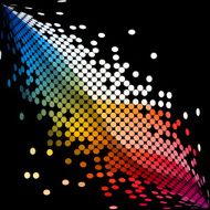 abstract color dots pattern background for design N4
