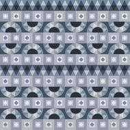 Tribal Seamless Pattern In Grey Shadows