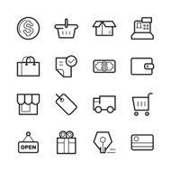 Shopping Icons N81
