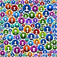 Pattern People Faces Community and Communication Pattern N2