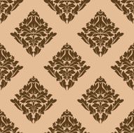Floral motif arabesque pattern N2