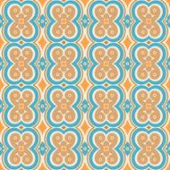 blue and orange pattern