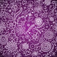 Seamless Floral Pattern N1093