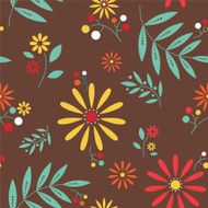 Seamless Floral Pattern N1094
