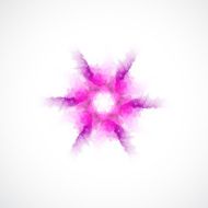 abstract colorful floral pattern icon for design N3