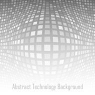 Abstract Gray - White Technology Background