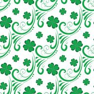St Patrick seamless pattern