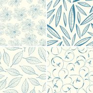 outline floral patterns N2