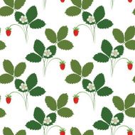 Strawberry seamless pattern N4