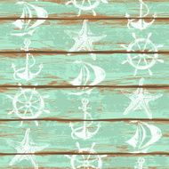Boards of ship deck seamless pattern N2