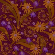Flower in Burgundy Summer N2