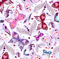 Seamless valentine pattern N4