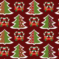 Christmas pattern - Illustration