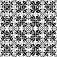 Black and white wallpaper pattern N69
