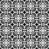Black and white wallpaper pattern N74