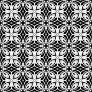 Black and white wallpaper pattern N80