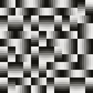 Paper with black and white geometric pattern N4