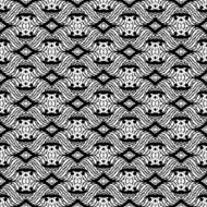 Black and white wallpaper pattern N97