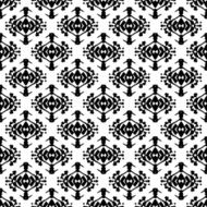 Black and white wallpaper pattern N122