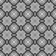 Black and white wallpaper pattern N123
