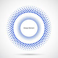 abstract blue dots pattern for design N2