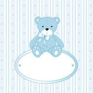 Teddy bear for baby boy N2