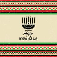 Retro Kwanzaa Celebration Card