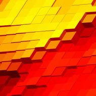 abstract colorful 3D rectangle pattern background for design
