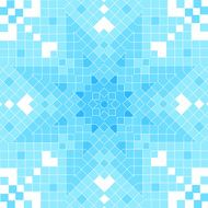 abstract blue check technology pattern background N4