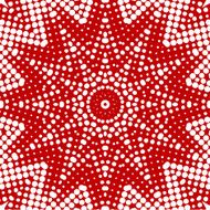 abstract red dot pattern background