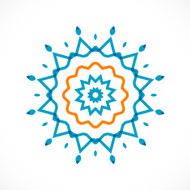 abstract color floral pattern background N31