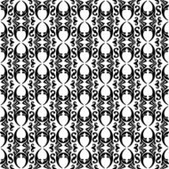 Black and white wallpaper pattern N133