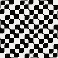 Seamless modern geometric design on white paper N12