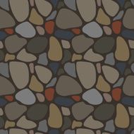 pattern with rocks