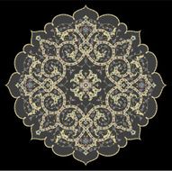 Persian Flower Ornament