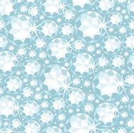 Sparkling Diamonds Seamless Pattern