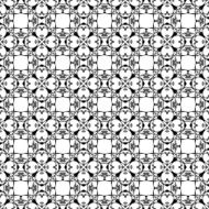 Black and white wallpaper pattern N145