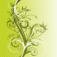 Decorative floral background N5