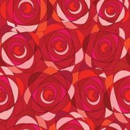 Rose Seamless Wallpaper Pattern