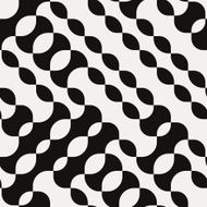 Seamless modern geometric design on white paper N17