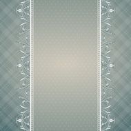 grey background with decorative ornaments