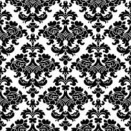 Black and white wallpaper pattern N158