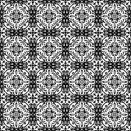 Black and white wallpaper pattern N162