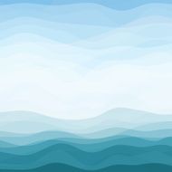 Abstract blue wavy background N6