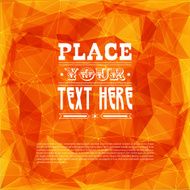 Abstract geometric bright background