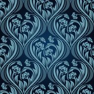 Floral seamless wallpaper N2